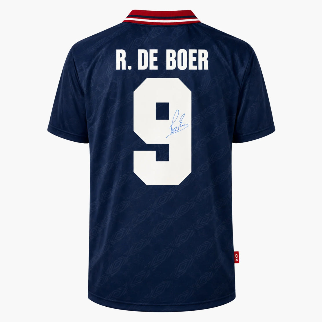 Maillot extérieur Ajax 1994-1995 signé Ronald de Boer | Iconic Shirts