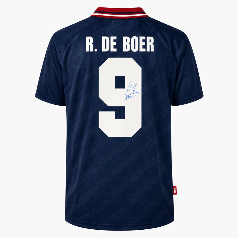 RonalddeBoerSignedAjax1994-1995AwayShirt | Iconic Shirts