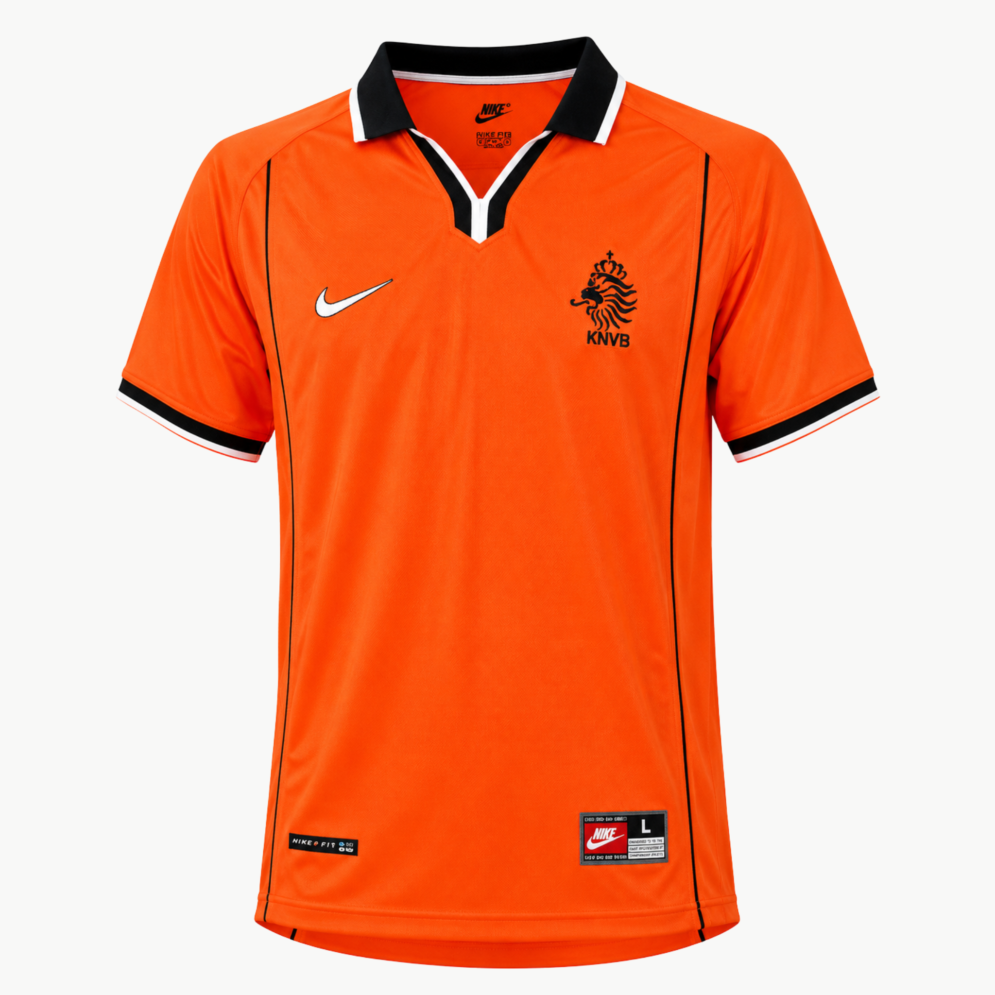 Ronald de Boer Signed Netherlands 1998 Home Shirt