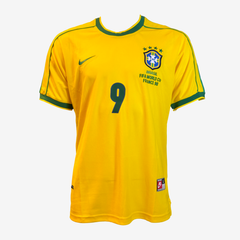 Ronaldo Nazário Signed Brazil Home Shirt - 1998