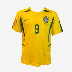 Ronaldo Nazário Signed Brazil Home Shirt - 2002