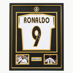 Ronaldo Nazário Signed Real Madrid Shirt – Premium Framed