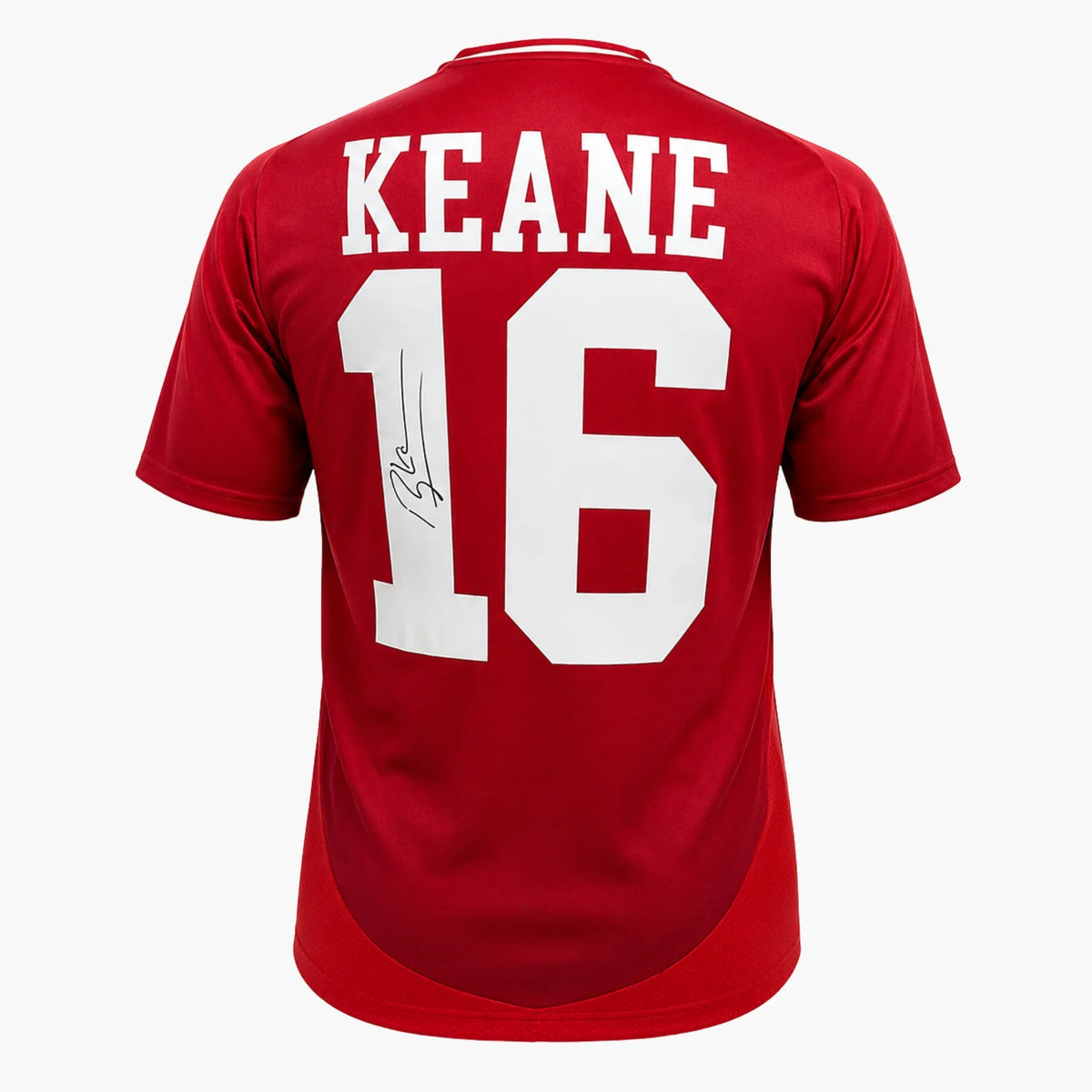 RoyKeaneSignedManchesterUnitedHomeShirt | Iconic Shirts