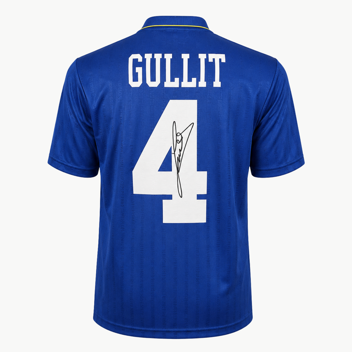 RuudGullitSignedChelsea1997FACupFinalShirt | Iconic Shirts