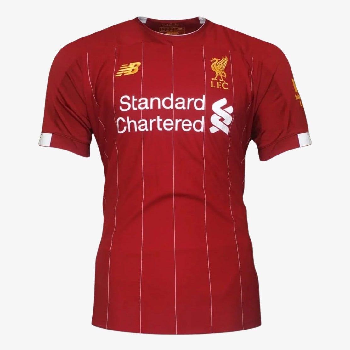 SadioManeSignedLiverpoolFootballShirt-2019-20Home-front | Iconic Shirts