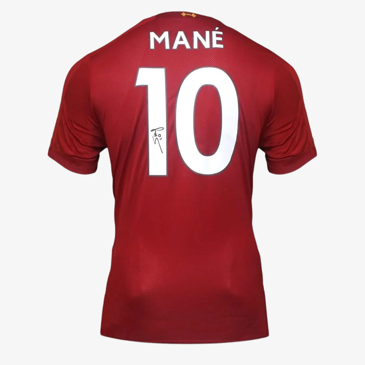 SadioManeSignedLiverpoolFootballShirt-2019-20Home | Iconic Shirts