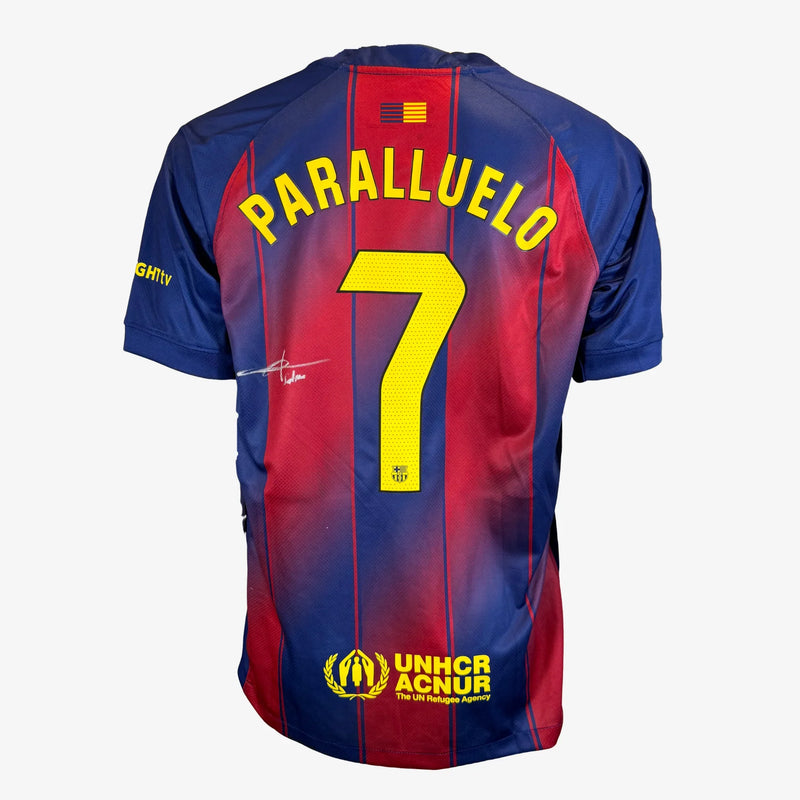 Salma Paralluelo signiertes Barcelona-Heimtrikot 2025_26 | Iconic Shirts