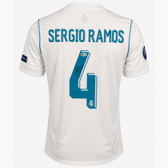 Sergio Ramos Signed Real Madrid Shirt - 2017-18 Champions League Final Kyiv
