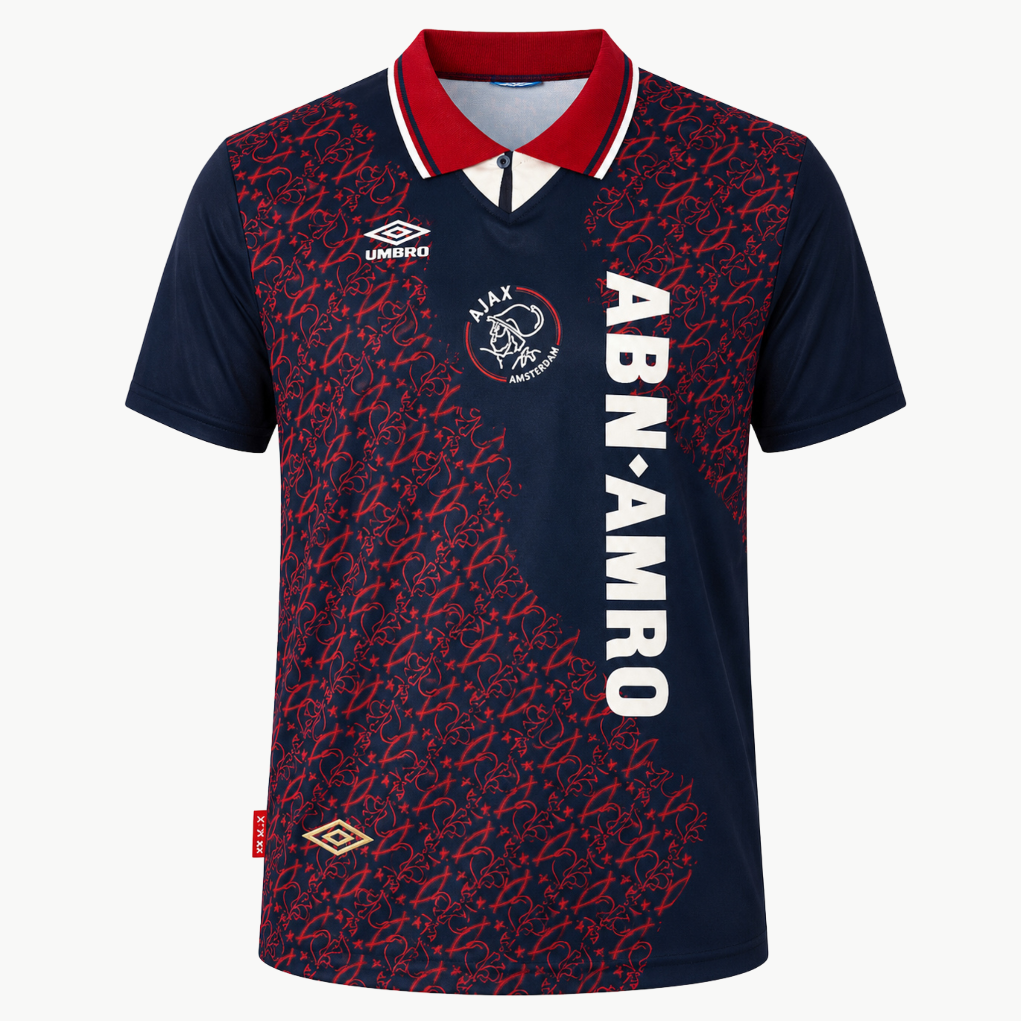 Ronald de Boer Signed Ajax 1994-1995 Away Shirt
