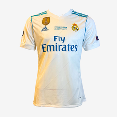 Sergio Ramos Signed Real Madrid Shirt - 2017-18 Champions League Final Kyiv