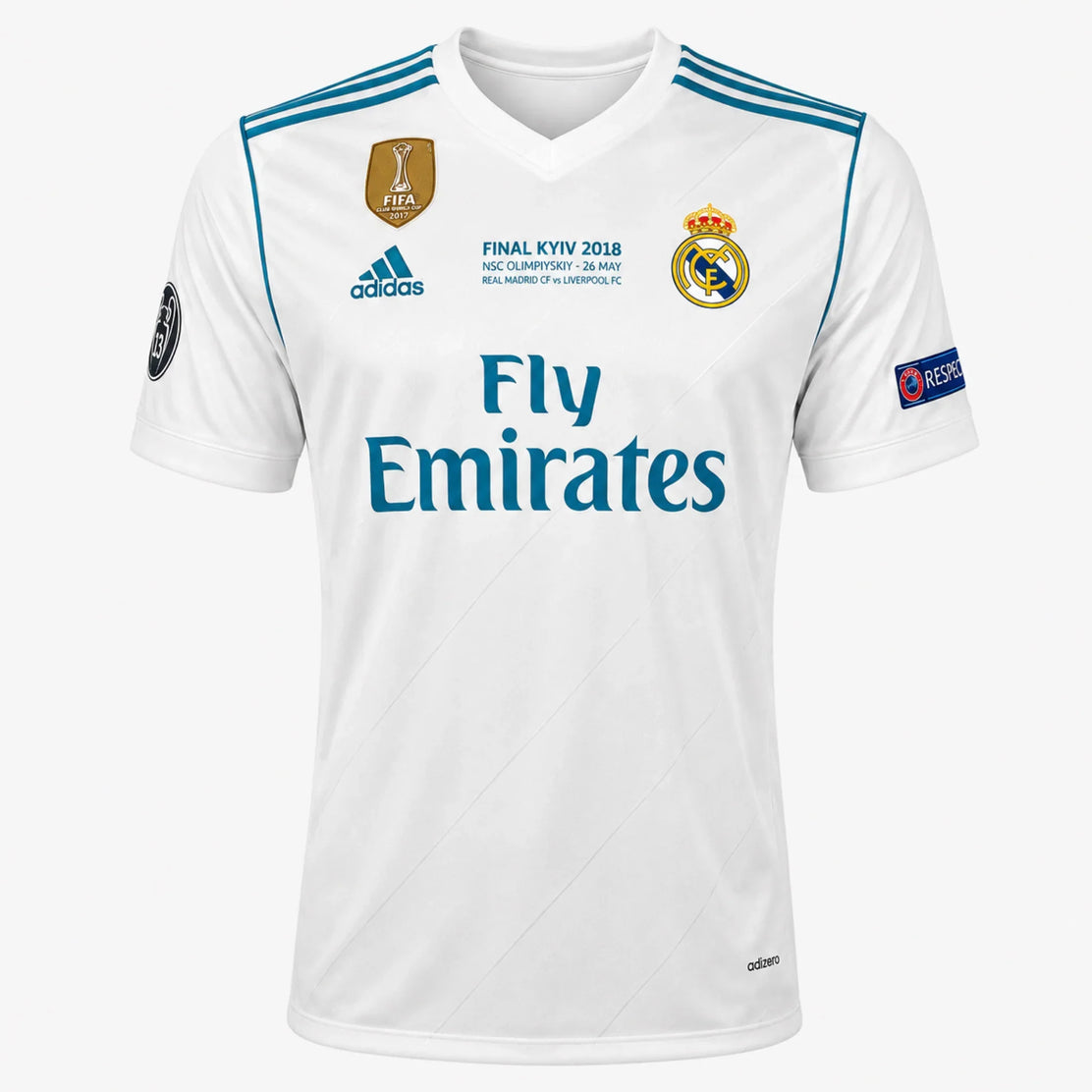 SignedRealMadridShirt-2017-18ChampionsLeagueFinalKyiv | Iconic Shirts