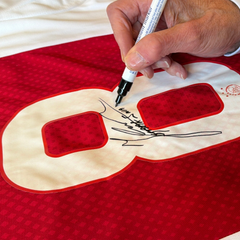 Sjaak Swart Signed Ajax Home Shirt - Framed