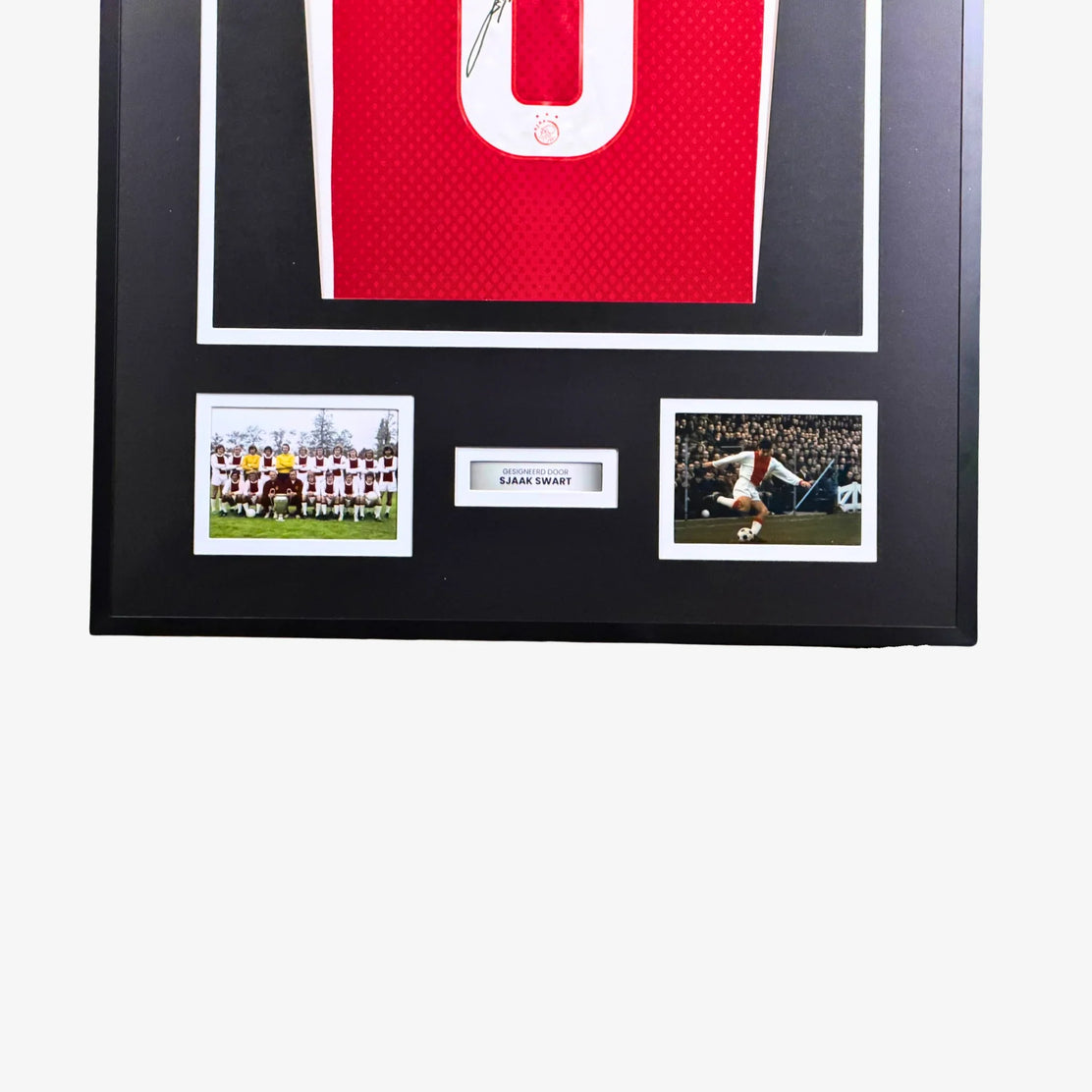 SjaakSwartSignedAjaxHomeShirt-Framed-photos | Iconic Shirts