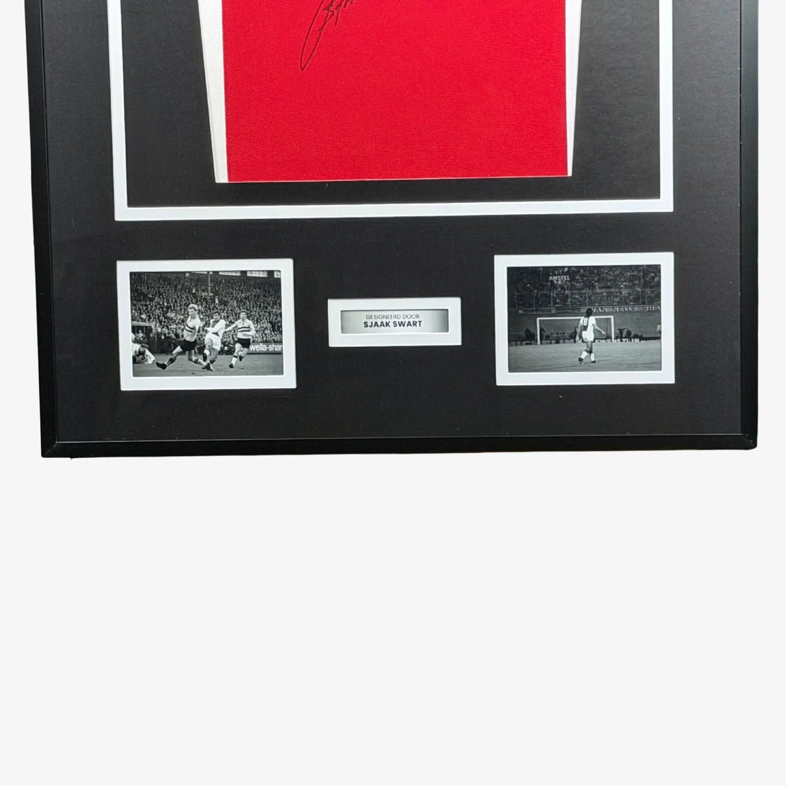 SjaakSwartSignedAjaxJubileeShirt-Framed-photos | Iconic Shirts