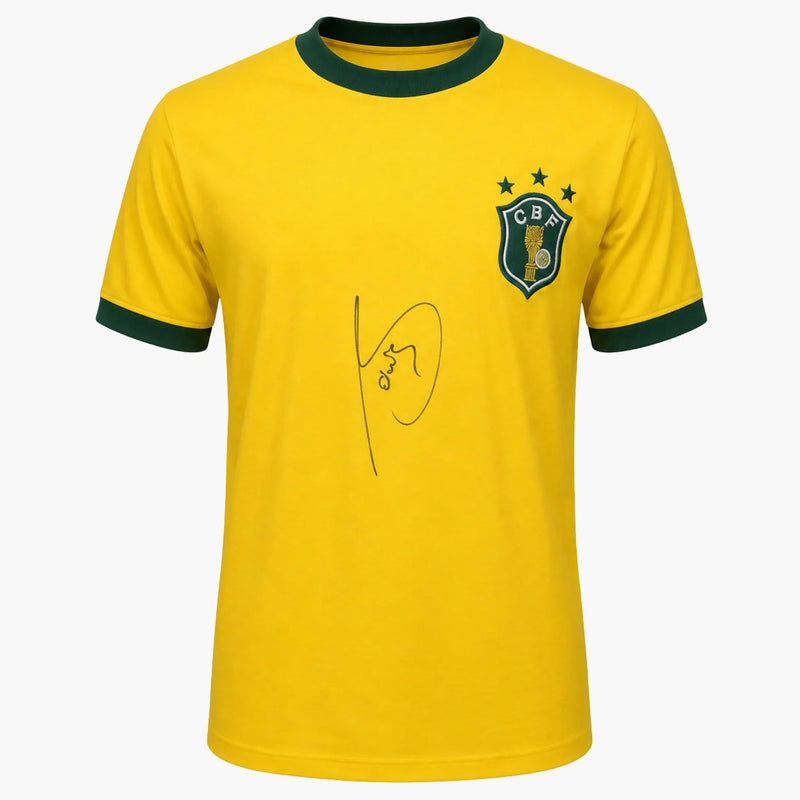 SocratesSignedBrazil1982RetroShirt | Iconic Shirts