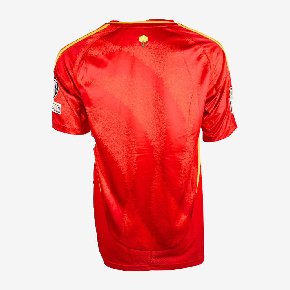Spain Home Shirt 2024 – Multi Signed - Iconic Shirts