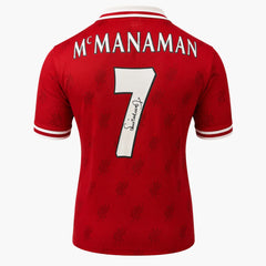Steve McManaman Signed Liverpool Home Shirt 1996–98