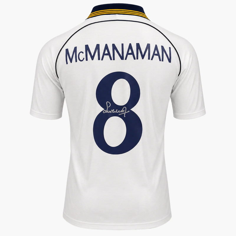 SteveMcManamanSignedRealMadridHomeShirt1999_2000 | Iconic Shirts