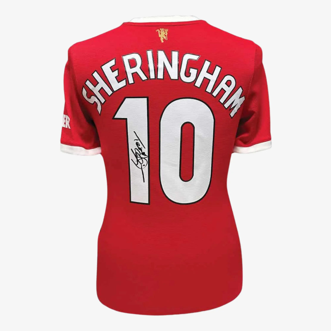 TeddySheringhamSignedManchesterUnitedFootballShirt_2021_22 | Iconic Shirts