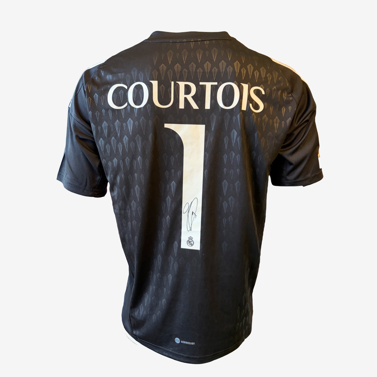 Thibaut Courtois Signed Real Madrid Goalkeeper Shirt – 2024–25