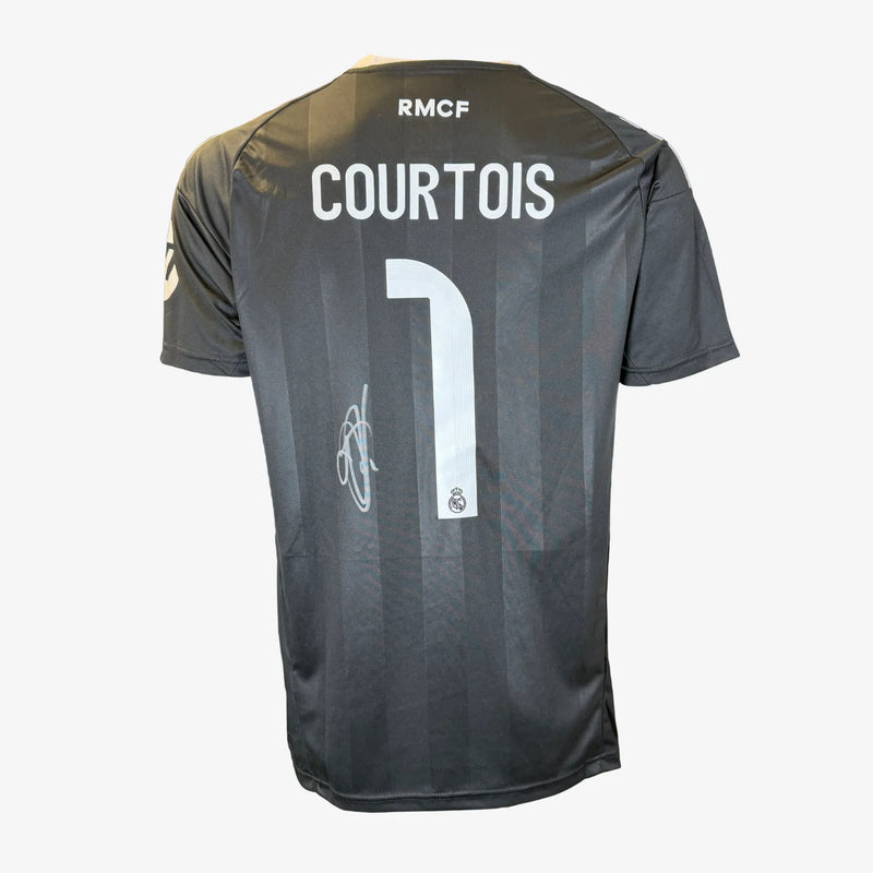 ThibautCourtoisSignedRealMadridGoalkeeperShirt_2024_25_645b1a85-3726-4ac4-9ced-d68fddcb7ce3 | Iconic Shirts