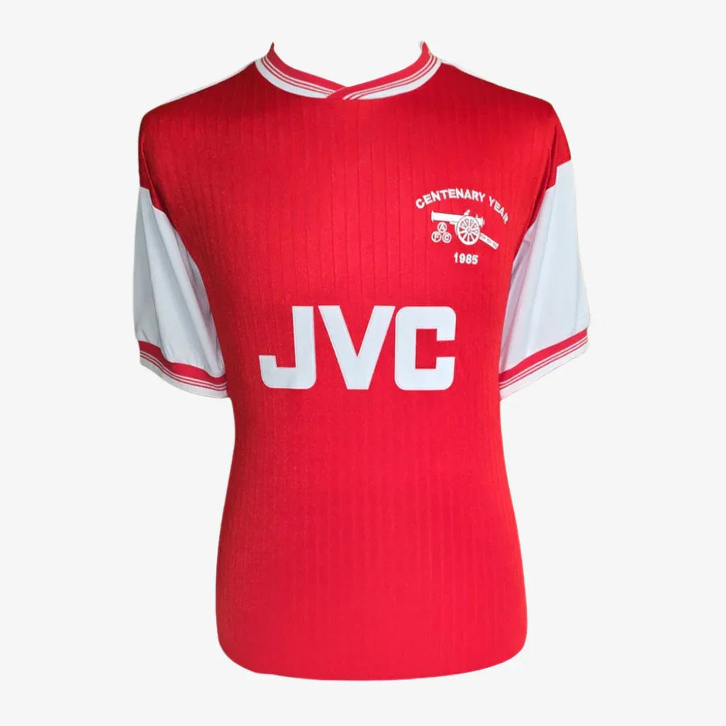 ThierryHenrySignedArsenalFootballShirt-CentenaryRetroHome-front | Iconic Shirts