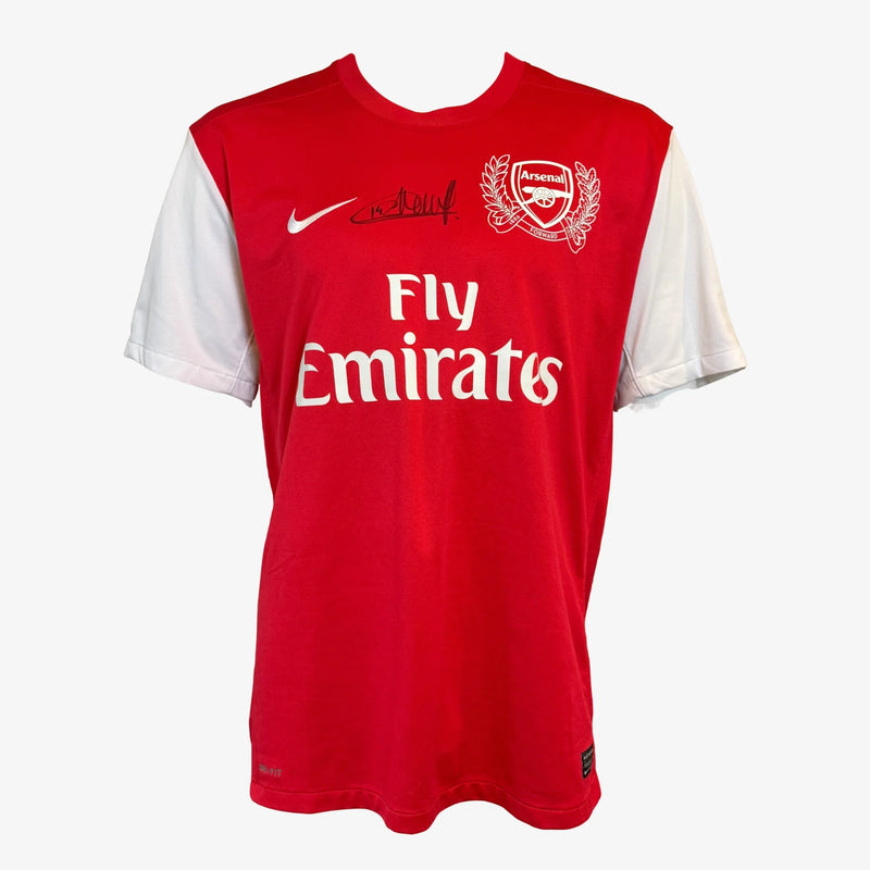 ThierryHenrySignedOriginalArsenalFootballShirt-2011-12Home-front | Iconic Shirts