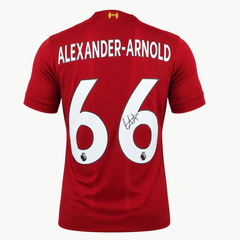 Trent Alexander-Arnold Signed Liverpool Football Shirt - 2019-20 Home