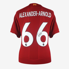 Trent Alexander-Arnold Signed Liverpool Football Shirt - 2019-20 Home