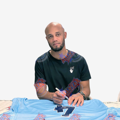 Vincent Kompany Signed Manchester City Football Shirt – 2020–21