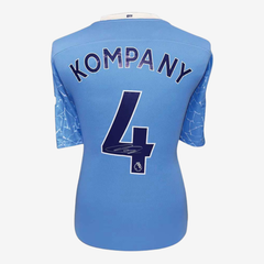 Vincent Kompany Signed Manchester City Football Shirt – 2020–21