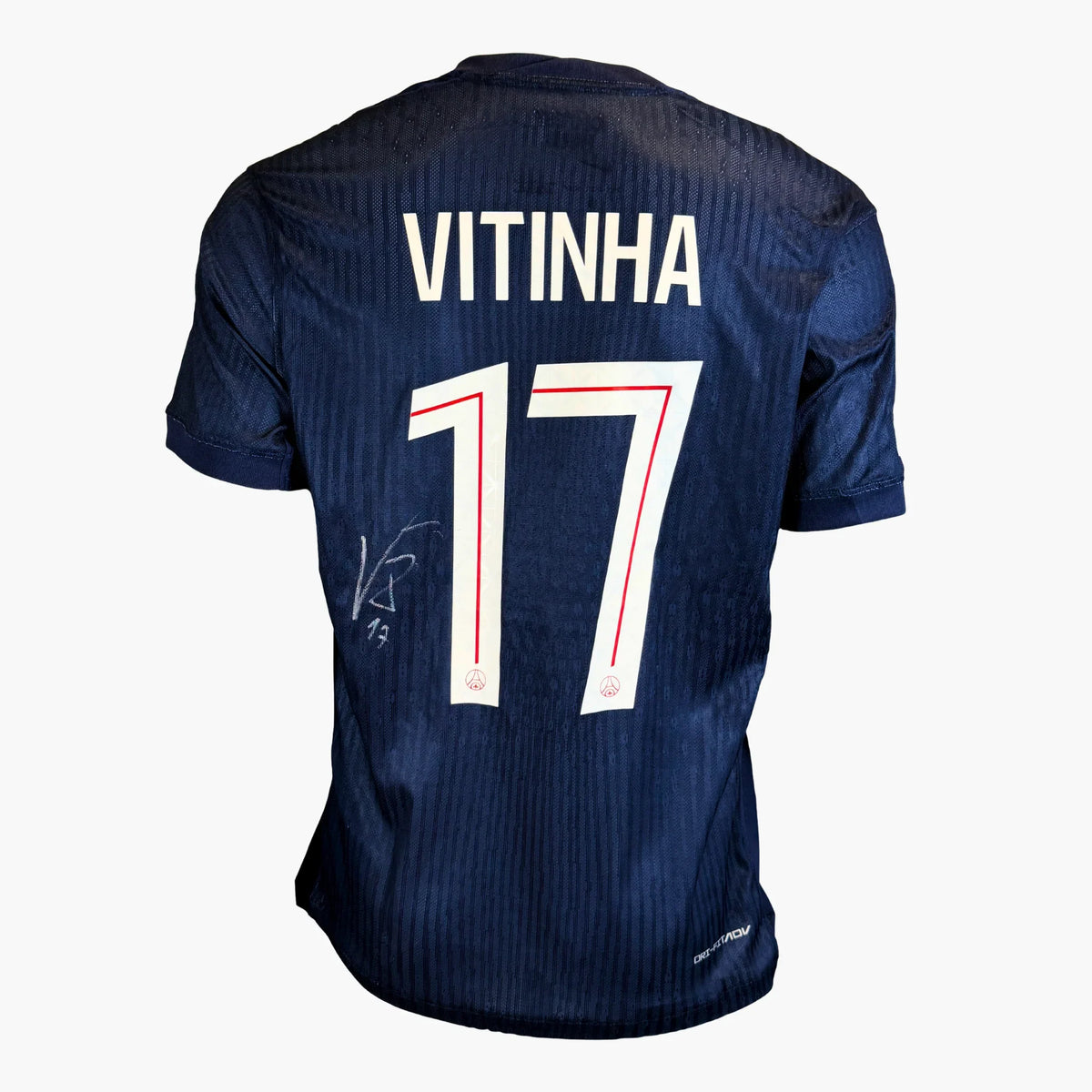 Vitinha Signed Paris Saint-Germain 2025–26 Home Shirt