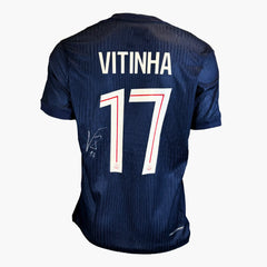 Vitinha Signed Paris Saint-Germain 2025–26 Home Shirt