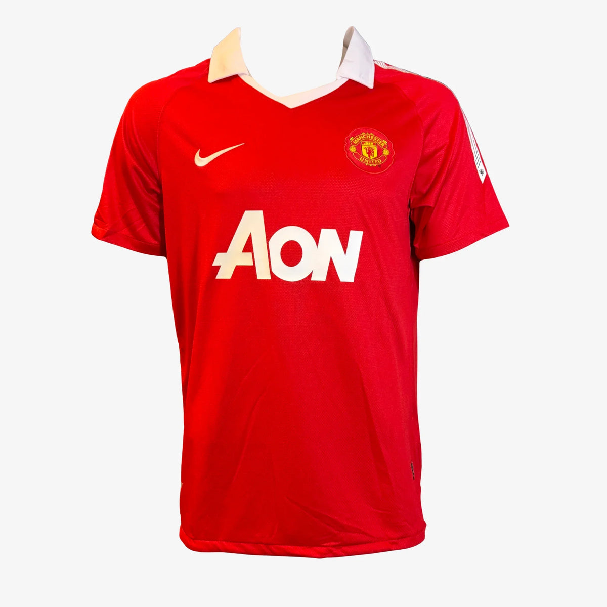 WayneRooneySignedManchesterUnitedHomeShirt2010-111-front | Iconic Shirts