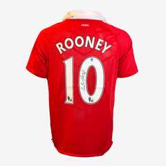 Wayne Rooney Signed Manchester United Home Shirt 2010-111