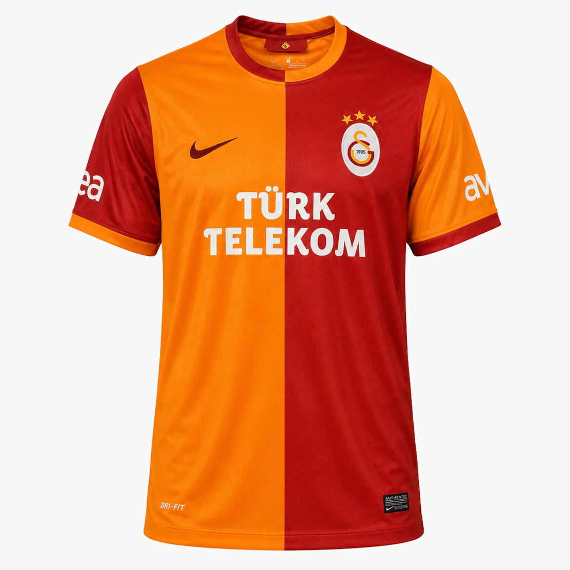 Wesley Sneijder maillot domicile Galatasaray 2013-2014 signé, face avant | Iconic Shirts