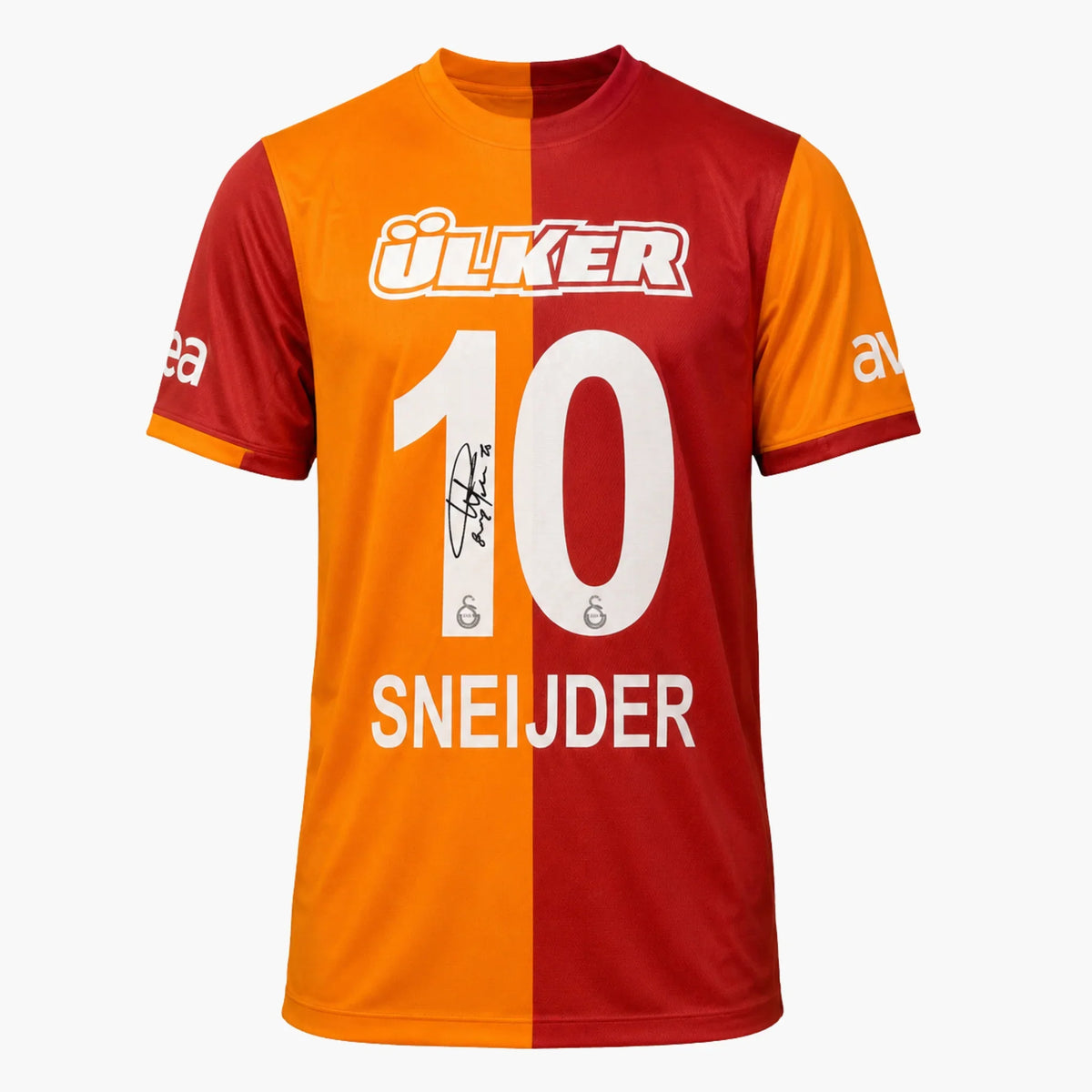 WesleySneijderSignedGalatasaray2013-2014HomeShirt | Iconic Shirts