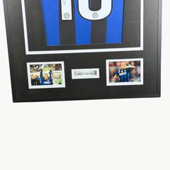 Wesley Sneijder Signed Inter Milan Football Shirt - 2010 Home CL Final - Framed - Iconic Shirts # #