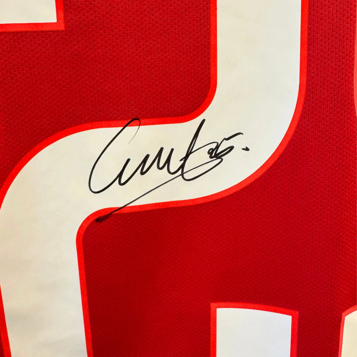 WoutWeghorstSignedAjaxFootballShirt-2024-25Home-signature | Iconic Shirts