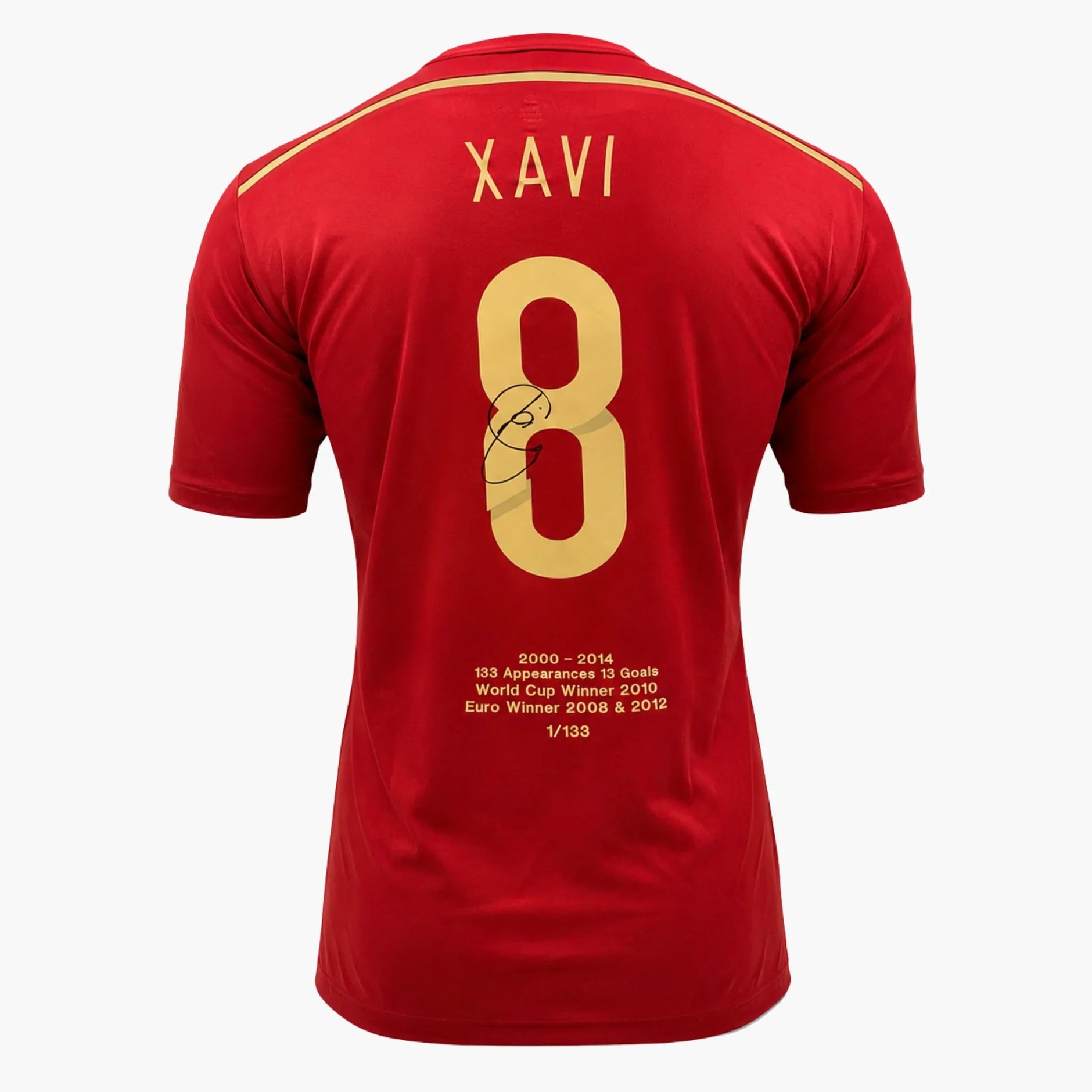 Xavi Hernández Collection - Iconic Shirts