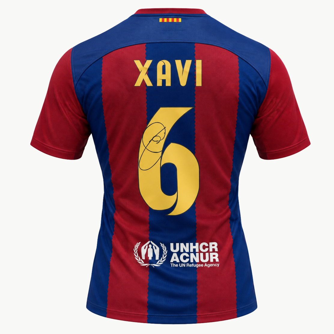 Xavi_Hernandez_Signed_FC_Barcelona_Home_Shirt_2023-24 | Iconic Shirts