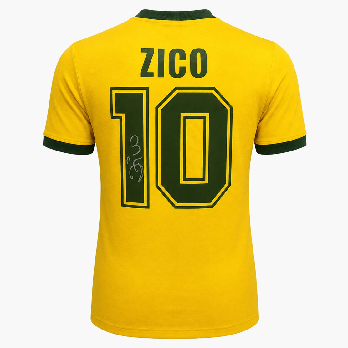 ZicoSignedBrazil1982RetroShirt | Chemises iconiques