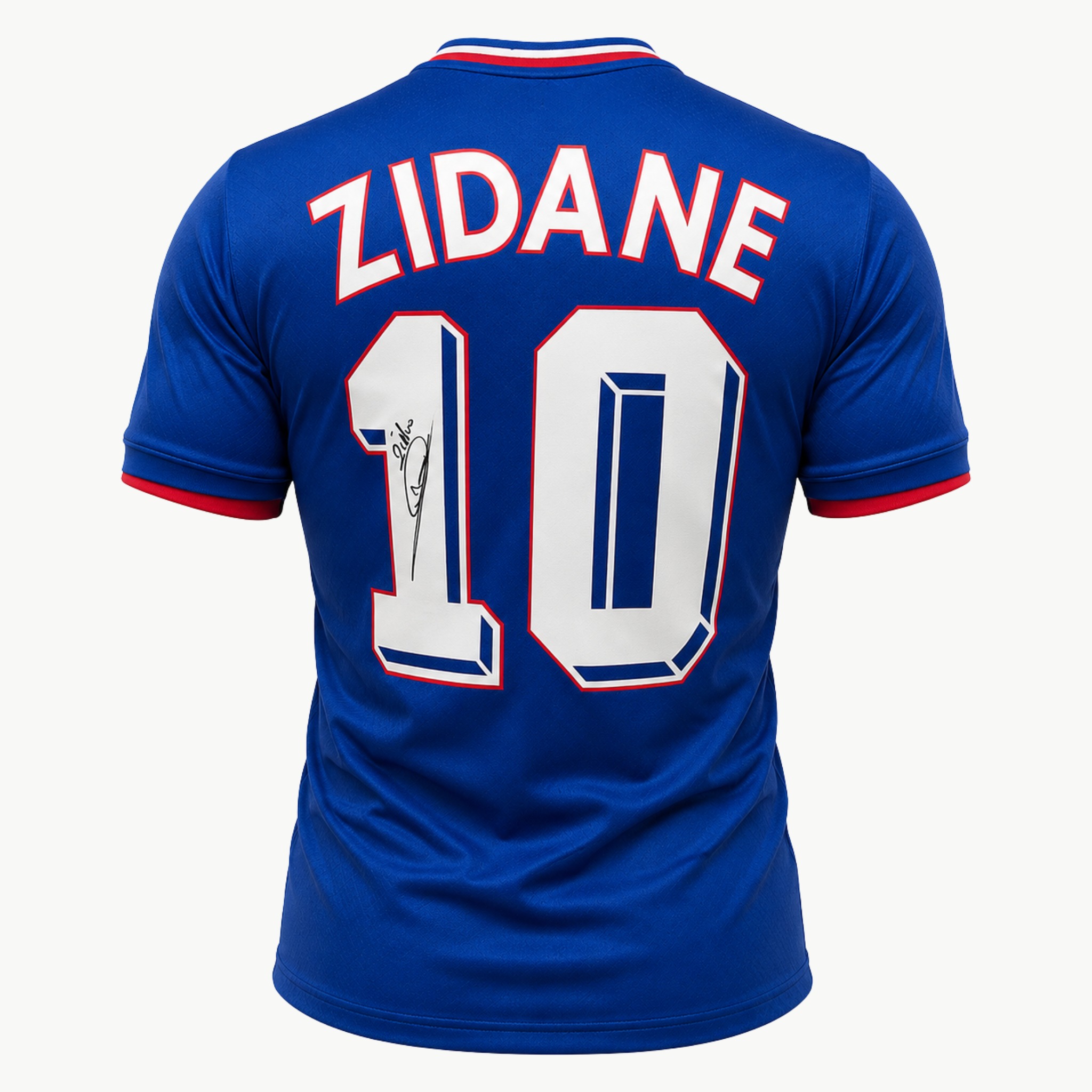 Zinedine Zidane Signed France Football Shirt