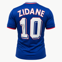 Zinedine Zidane Signed France Football Shirt