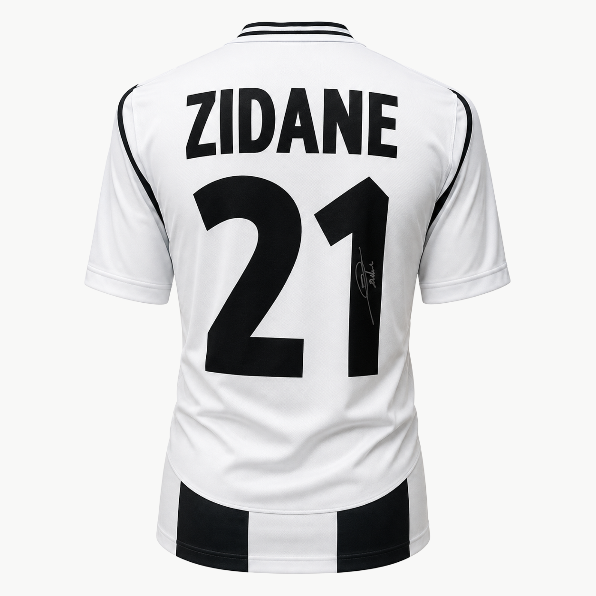 Zinedine Zidane Signed Juventus Football Shirt