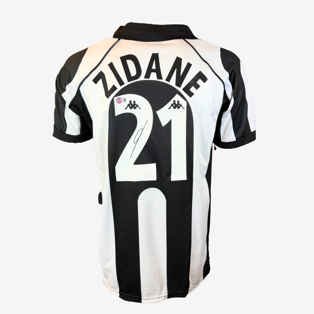 Zinedine Zidane Signed Juventus Home Shirt - 1997-98 – Signed