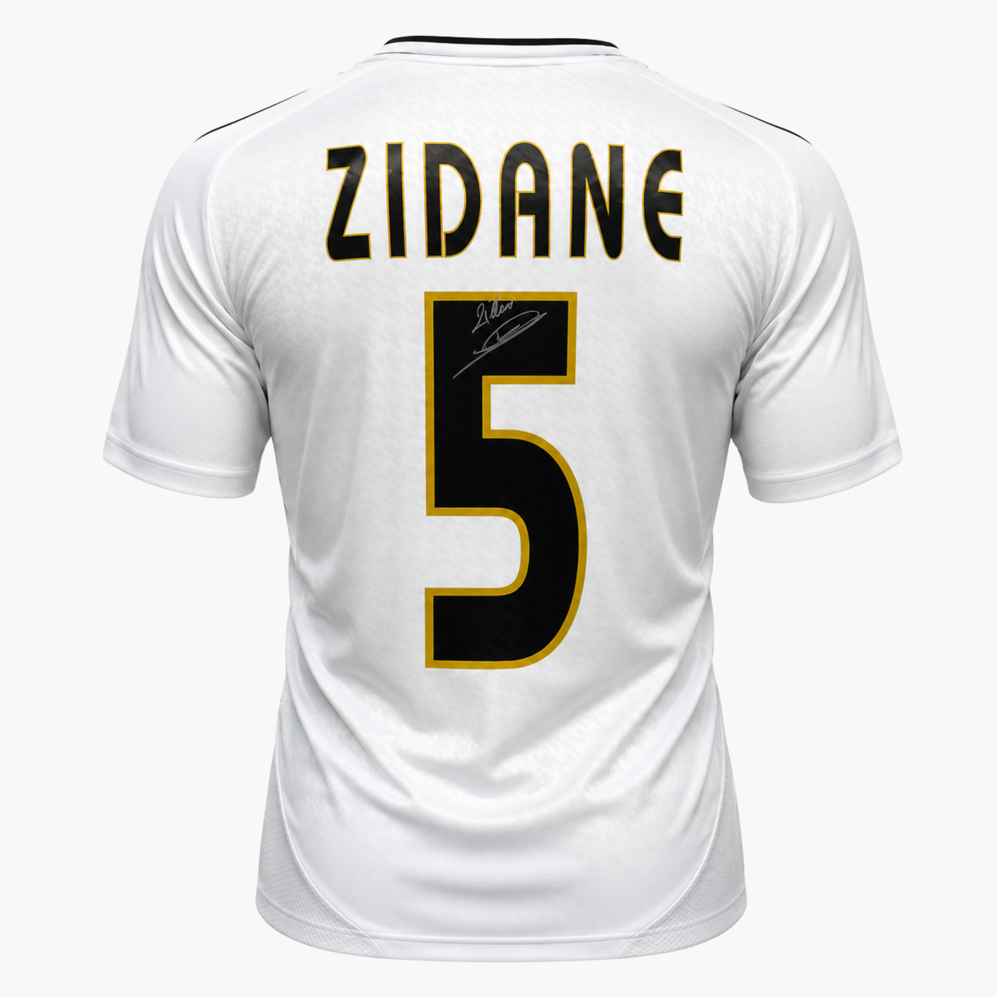 Zinedine Zidane Signed Real Madrid Home Football Shirt