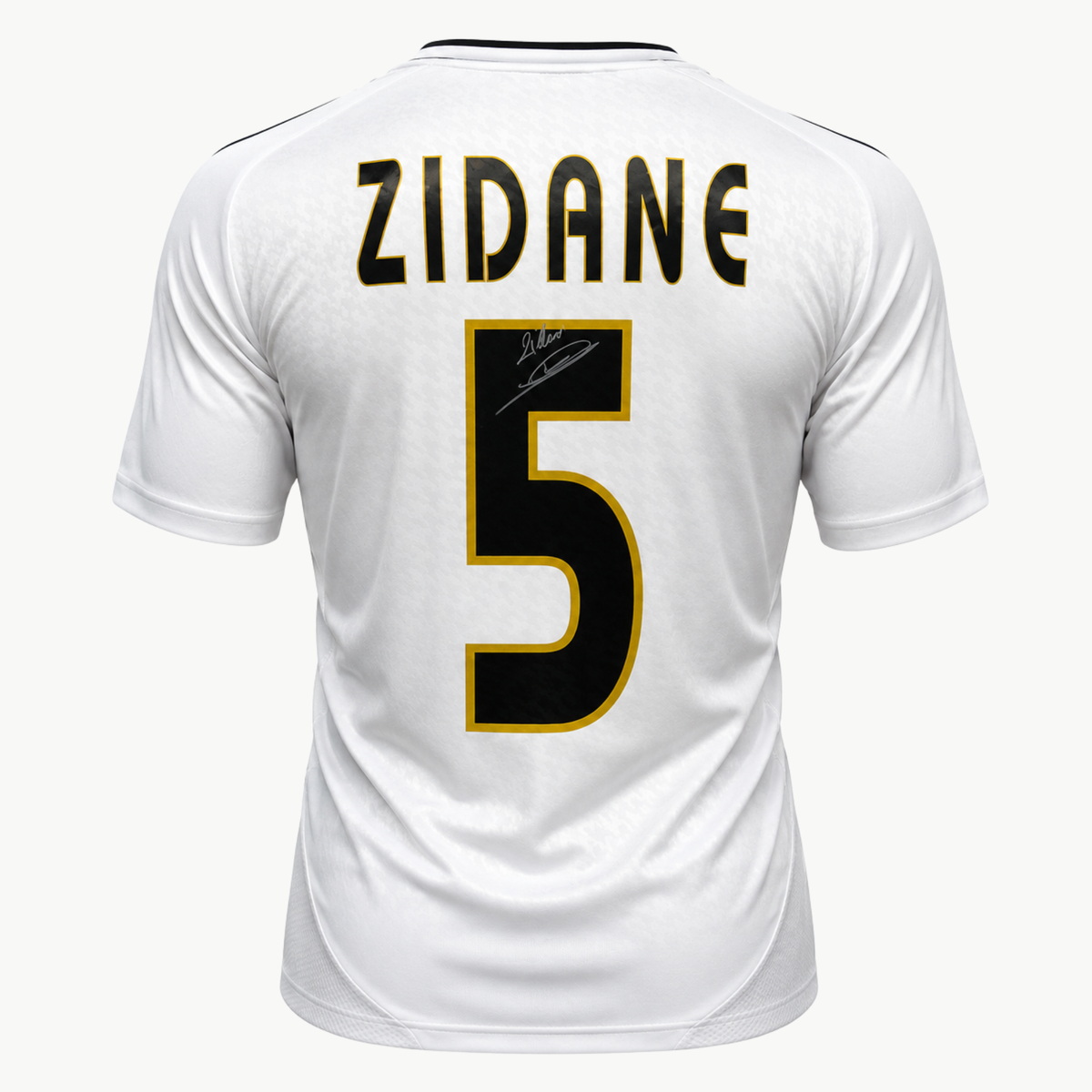 Zinedine Zidane Signed Real Madrid Home Football Shirt