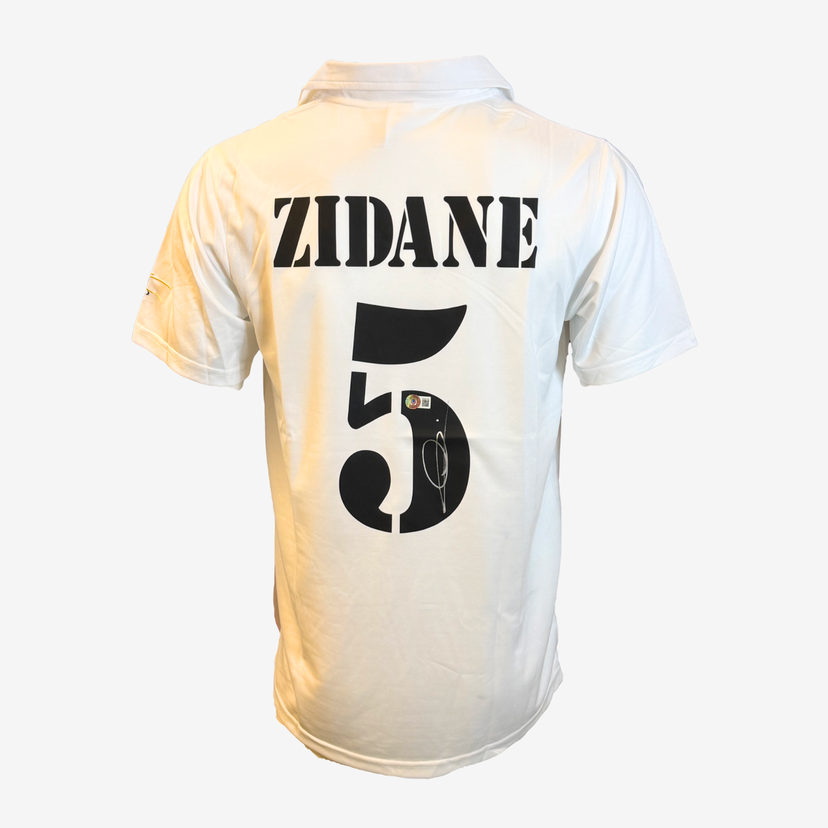 Zinedine Zidane Signed Real Madrid Home Shirt - 2002-03