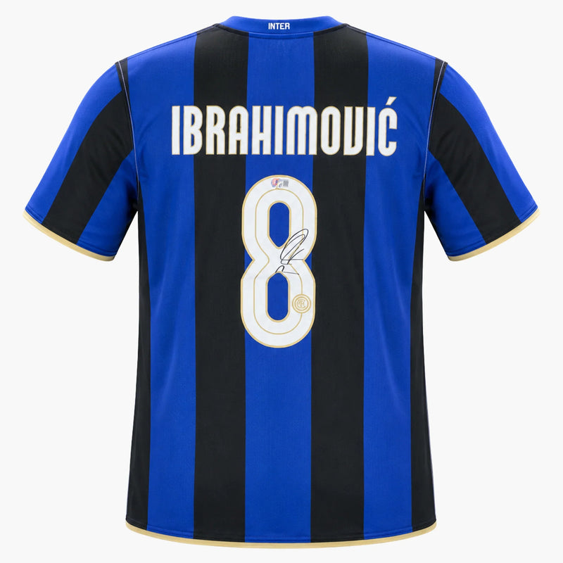 ZlatanIbrahimovicSignedInterMilanHomeShirt2008_09 | Iconic Shirts